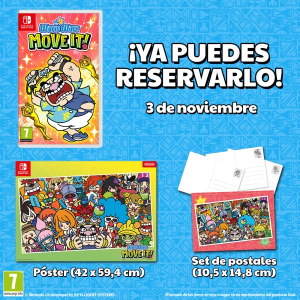 warioware: move it reservation promotional content