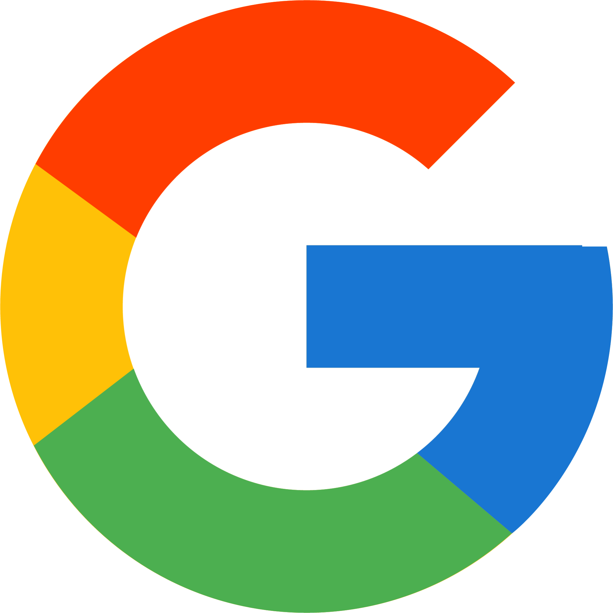 google multicolored icon